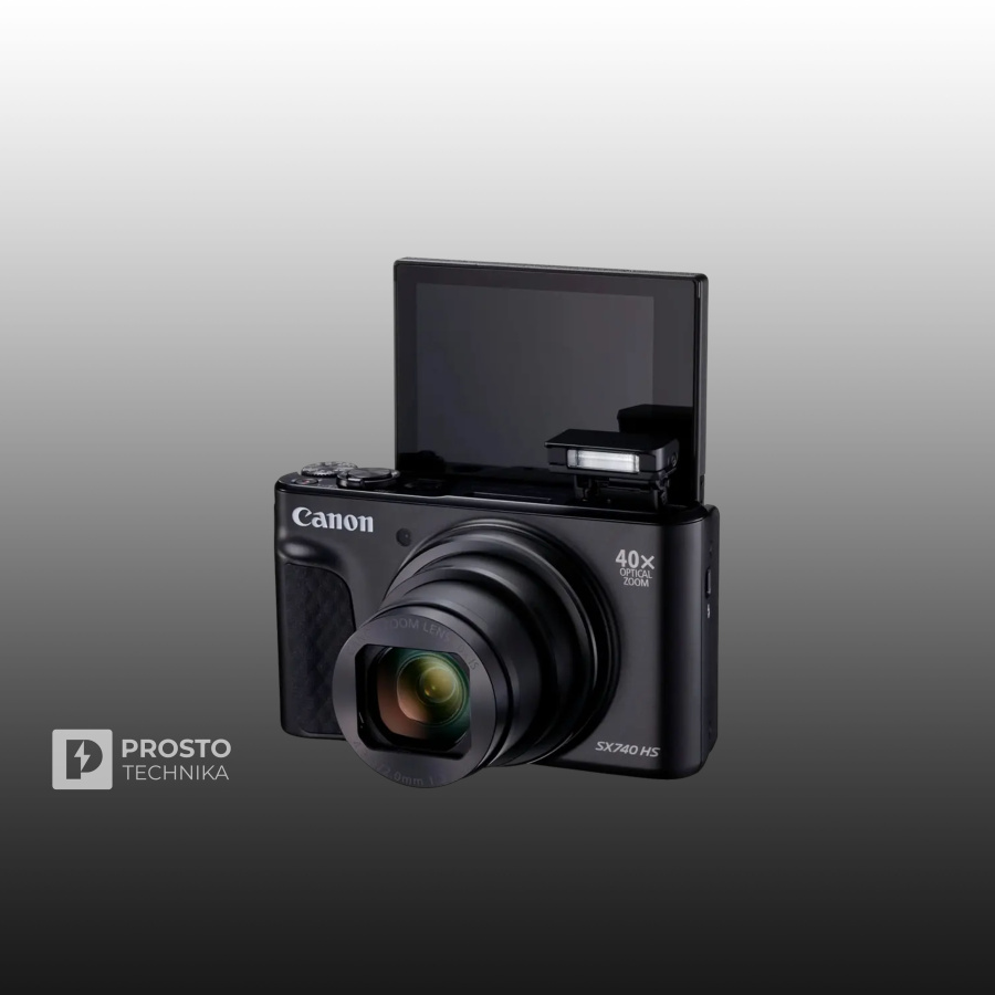 Фотоаппарат Canon PowerShot SX740 HS, чёрный